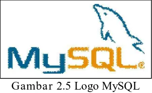 Gambar 2.5 Logo MySQL 