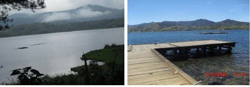 Gambar 7. View point di Dermaga Danau Diatas 