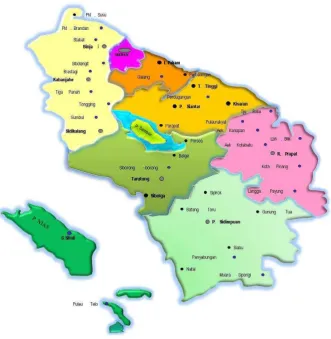 Gambar 2.1 Wilayah Kerja PT PLN (Persero) Wilayah Sumatera Utara. 