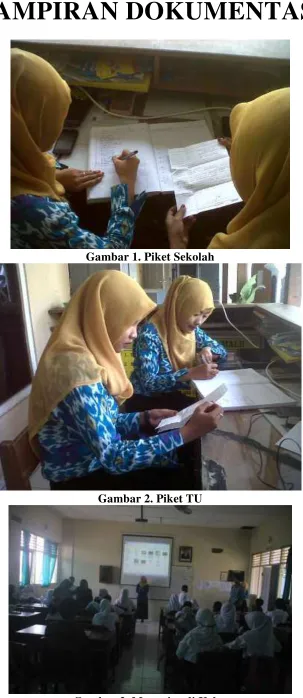 Gambar 3. Mengajar di Kelas 
