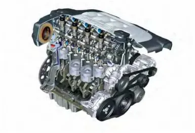 Gambar 1. Gambar blok mesin diesel 