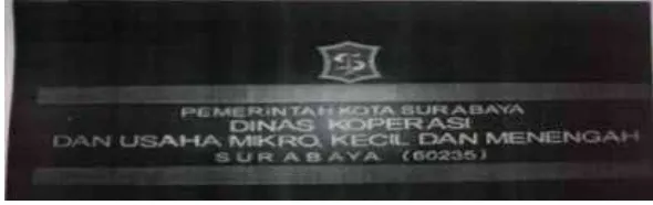 Gambar 4 Dinas Koperasi Usaha Mikro, Kecil, dan Menengah Tahun 2012 