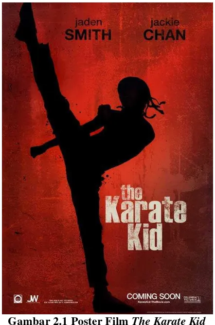 Gambar 2.1 Poster Film The Karate Kid 
