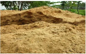 Gambar 2.1 Serbuk Gergaji Kayu Jati 