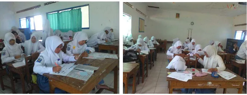 Gambar 1.suasana mengajar di kelas XAD 