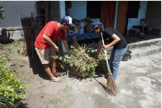 Gambar 3. Bangunan dapur tempat melakukan aktifitas memasak 