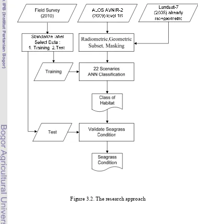 Figure 3.2. The research approach 