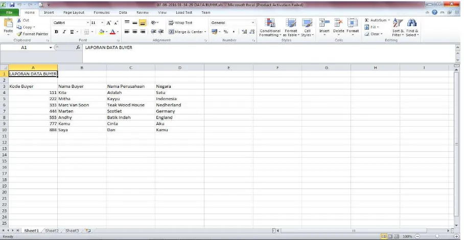Gambar 4.26 Save File Ms. Excel 
