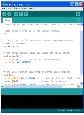 Gambar 2.3 Arduino IDE. 