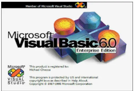 Gambar 2.3. Microsoft Visual Basic 6.0 