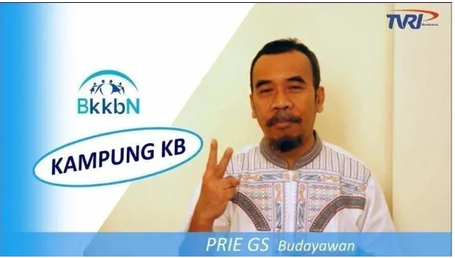 Gambar 3.5 Iklan Kampung KB pada Stasiun Televisi TVRI  Sumber : BKKBN Provinsi DIY, pada 24 September 2015 