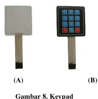 Gambar 9. Rangkaian Keypad 