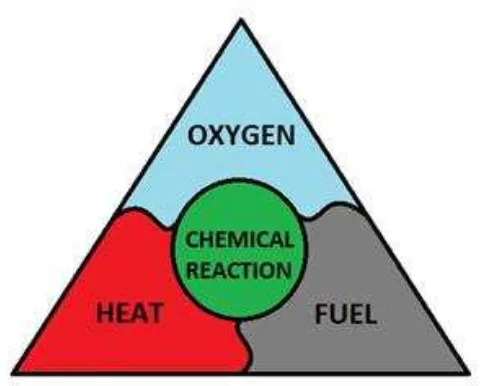 Gambar 2 : Fire tetrahedron 