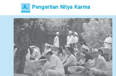 Gambar 3.2 Bersembayang tiga kali sehari merupakan wujud dari Nitya Karma.