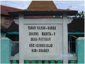 Gambar 1 Lokasi Penelitian  