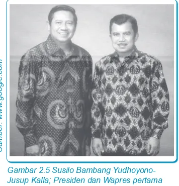 Gambar 2.5 Susilo Bambang Yudhoyono-