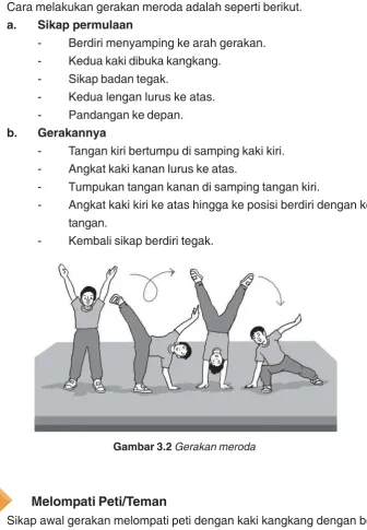 Gambar 3.2 Gerakan meroda