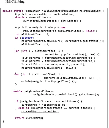 Gambar 3.13 Source code hill climbing 