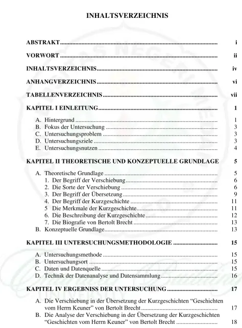 TABELLENVERZEICHNIS ..........................................................................