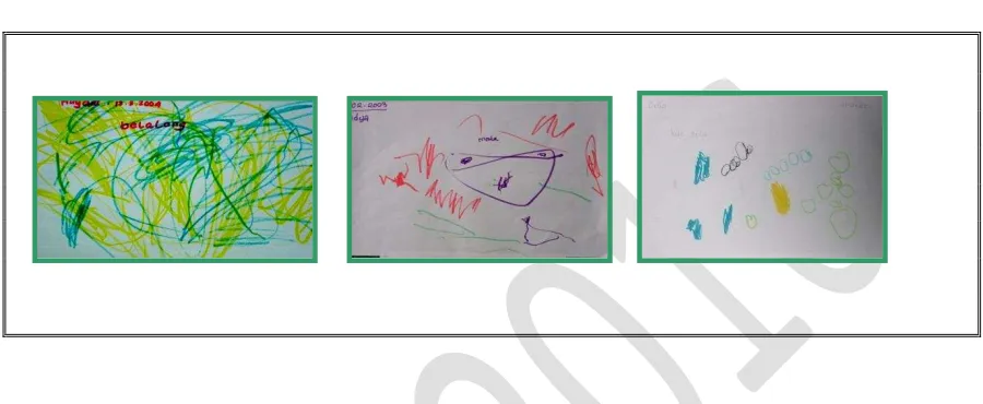 Gambar 1 Gambar Tahap Scribbling 