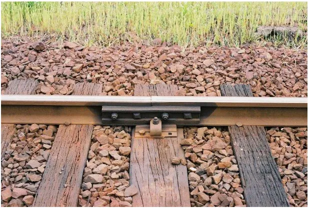 Gambar 3.6 Conventional Jointed Rails 