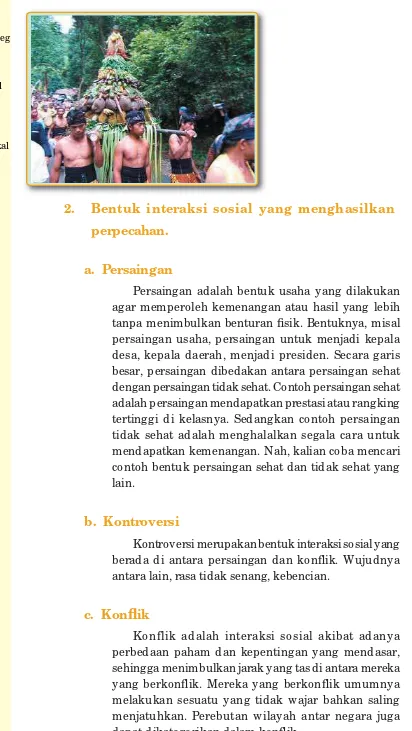 Gambar 3.3 Prosesi "Grebeg Suro" pada masyarakat Yogyakarta setiap tanggal 1 Syura / 1 Muharam merupakan bentuk akulturasi lokal