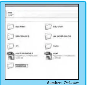 Gambar 2.23 Memberi nama folder