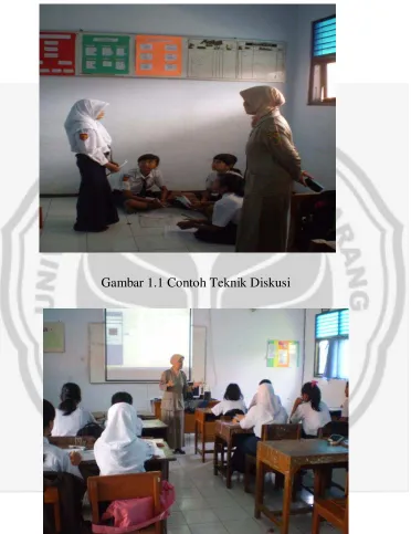 Gambar 1.1 Contoh Teknik Diskusi 