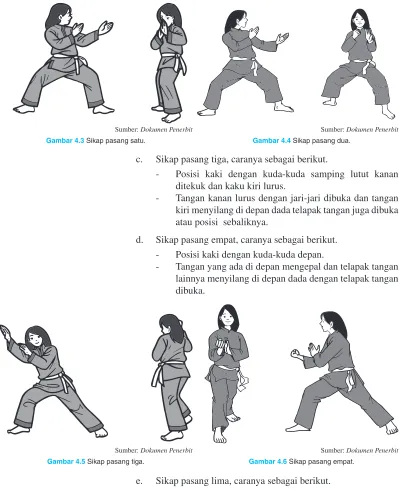 Gambar 4.3 Sikap pasang satu.