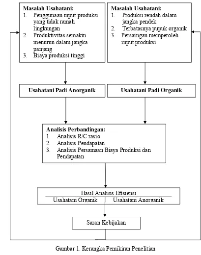 Gambar 1. Kerangka Pemikiran Penelitian 