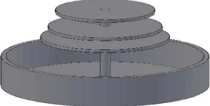 Gambar 3.1 cascade aerator kombinasi spray aerator 