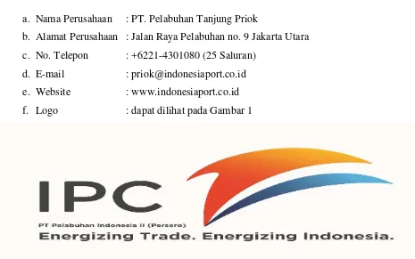 Gambar 1.Logo PT. Pelabuhan Tanjung Priok, sumber: www.indonesiaport.co.id