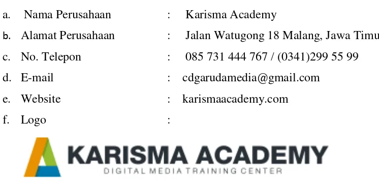 Gambar 2.1 Logo Karisma Academy Malang, sumber: www.karismaacademy.com 