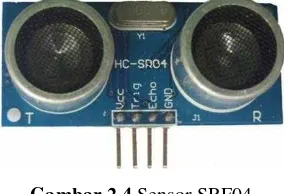 Gambar 2.4 Sensor SRF04 