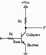 Gambar 2.7. Transistor Sebagai Saklar ON  