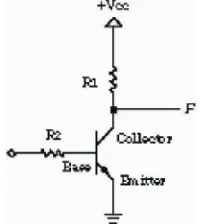 Gambar 2.8. Transistor sebagai saklar Off 