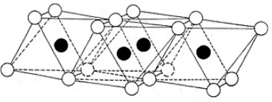 Gambar 2.4 Isometric oktahedral sheet 