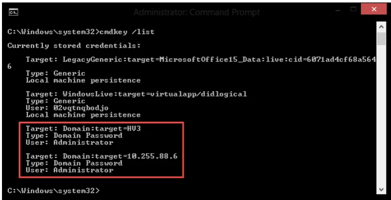 Gambar 4. 11 Menyimpan Username dan Password pada Local Group Policy 