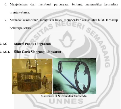 Gambar 2.1 Sumur dan Gir Roda 