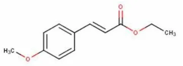 Gambar 2.2 etil p-metoksisinamat (PubChem) 