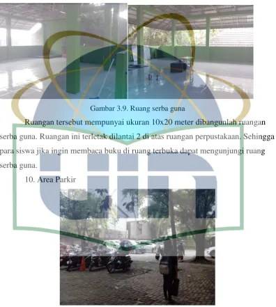 Gambar 3.9. Ruang serba guna 