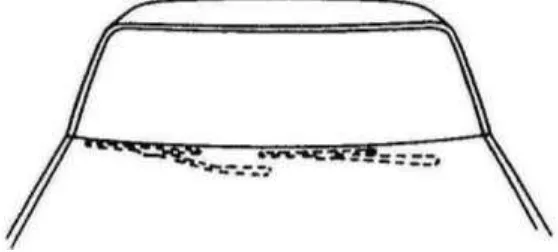 Gambar 2.9 Tipe semi concealed (Toyota, 1995:6-60) 
