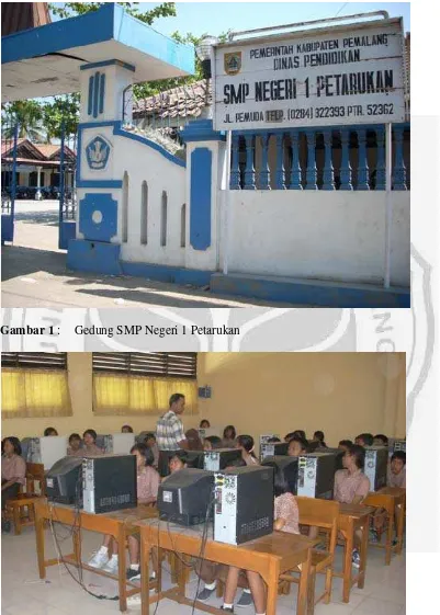 Gambar 1 : Gedung SMP Negeri 1 Petarukan 