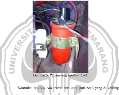 Gambar 5. Penampang  Ignition Coil. 