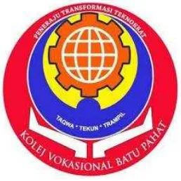 Gambar 1. Logo Kolej Vokasional Batu Pahat 