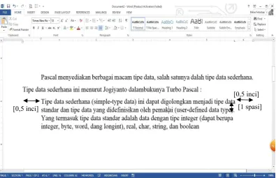 Gambar 2.4 Kutipan Satu Paragraf 