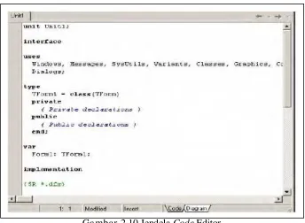 Gambar 2.11 Jendela Code Explorer 