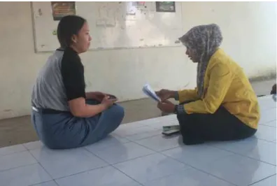 Gambar : Wawancara kepada Kelas XII IPS 