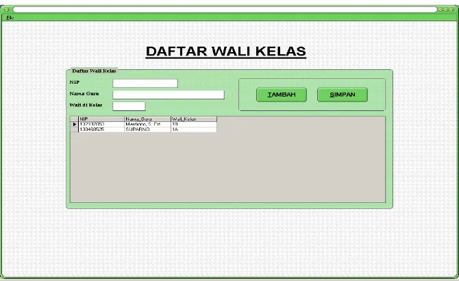 Gambar 1.32 Form Cari Data Karyawan 