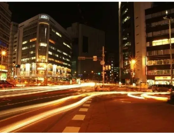 Gambar 1.5 kota Jakarta pada malam hari, sumber  (www.dejakarta.com)